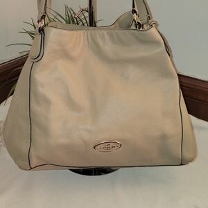 Coach Pebbled Leather Shoulderbag - Soft Slouchy Luxe
